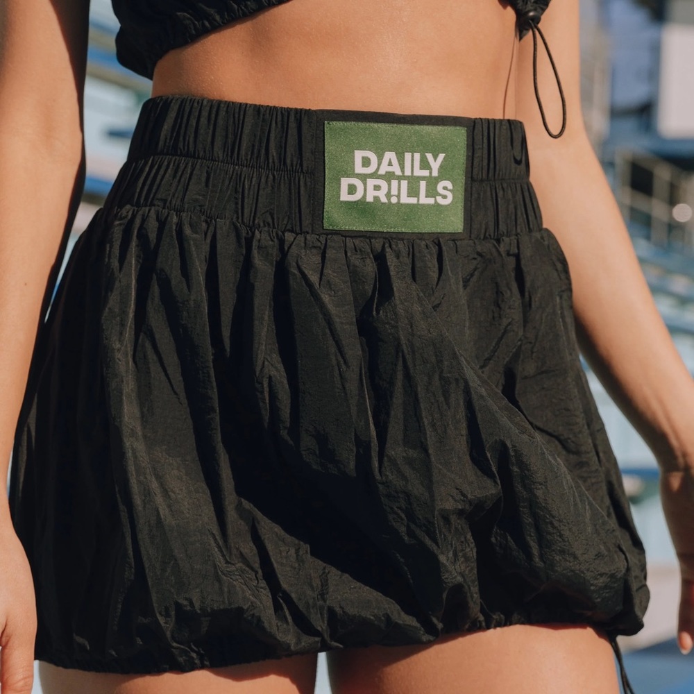 Daily drills bubble skirt